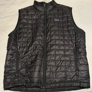 Men’s Patagonia Nano Puff Vest - XXL - Black